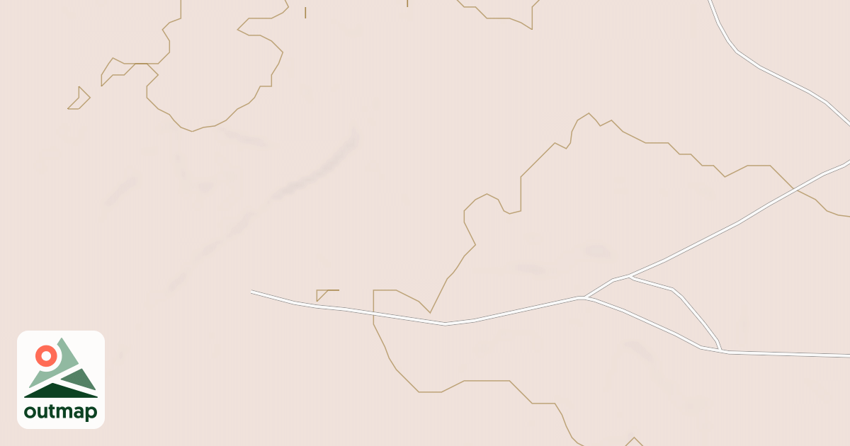 Map of Hackberry Trail System - Avalon Trail