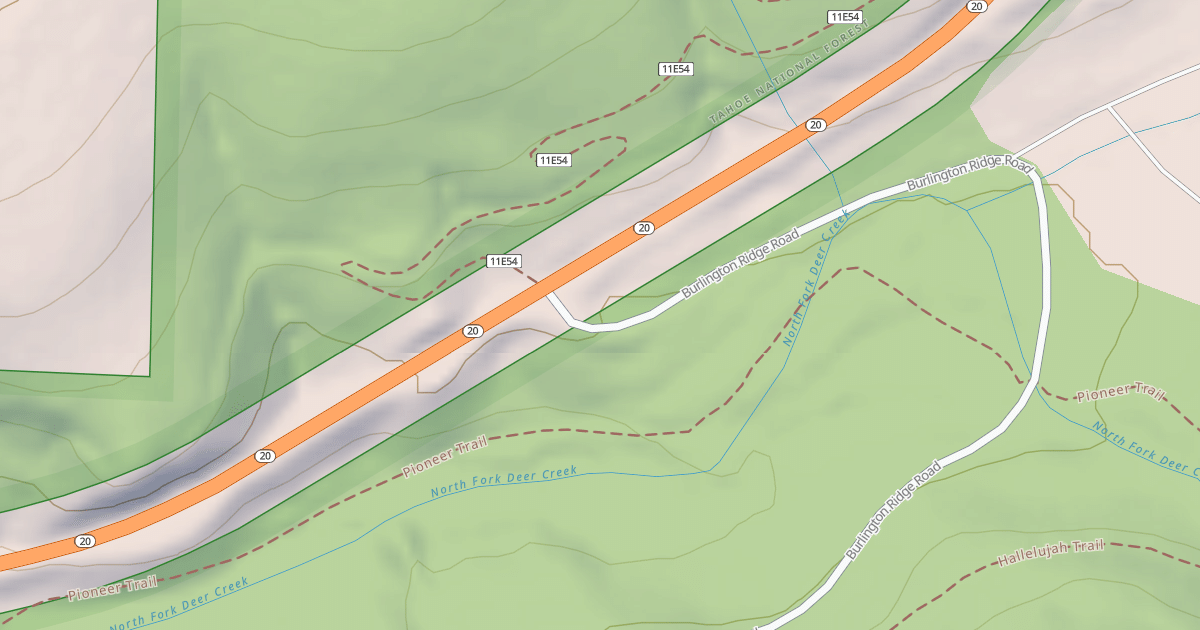 Map preview of BURLINGTON RIDGE