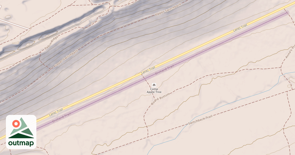 Map of Orchard Trail