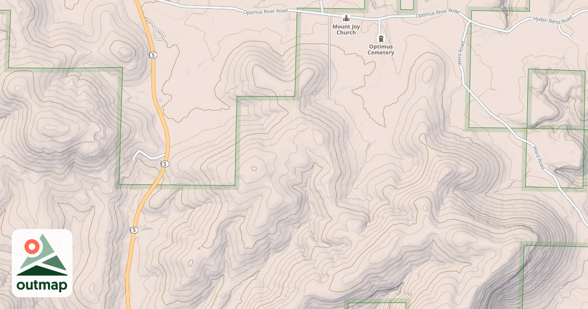 Map of USFS National Forest System Roads {E2B4357A-442A-41FF-8196-91630DEA7817}