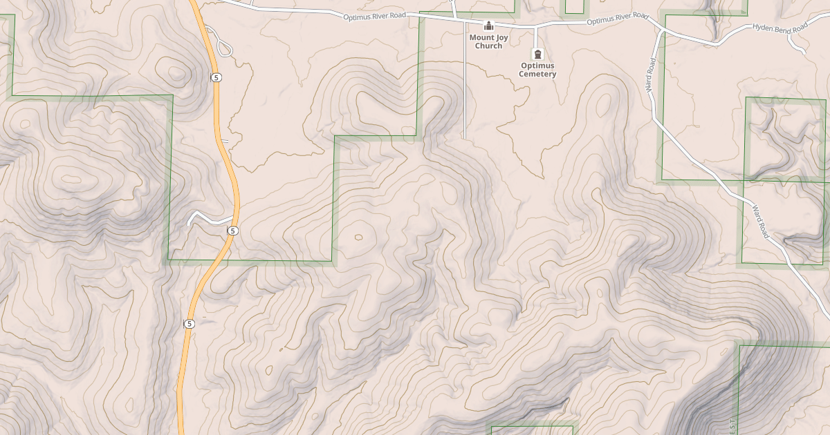 Map preview of USFS National Forest System Roads {E2B4357A-442A-41FF-8196-91630DEA7817}