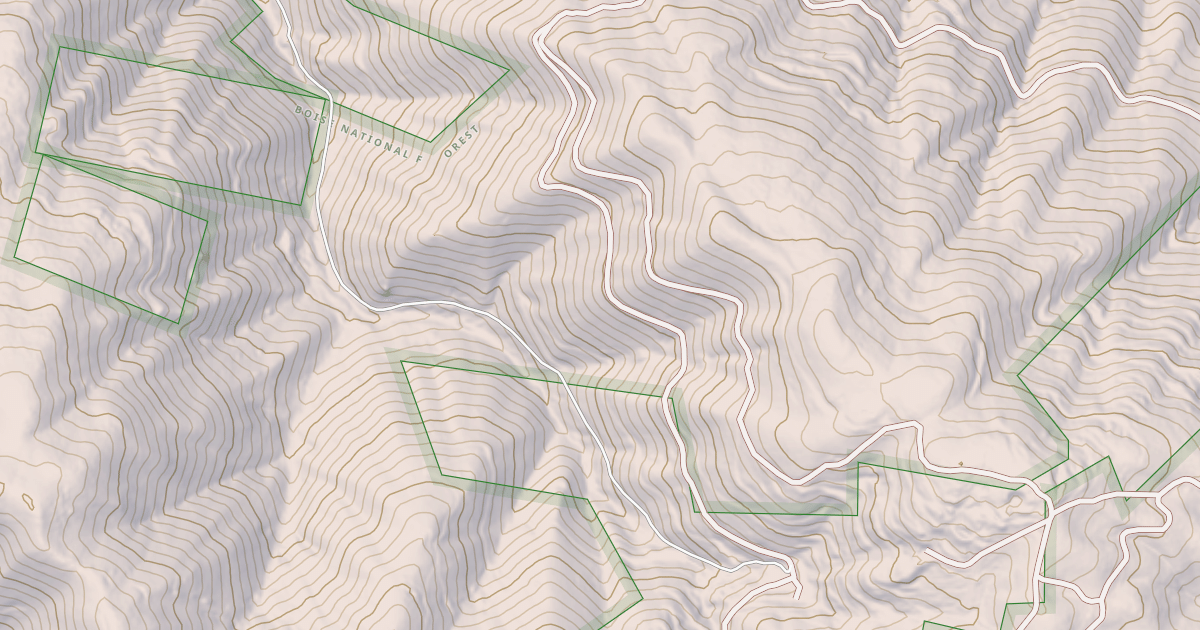 Map preview of MONARCH MILL SPUR