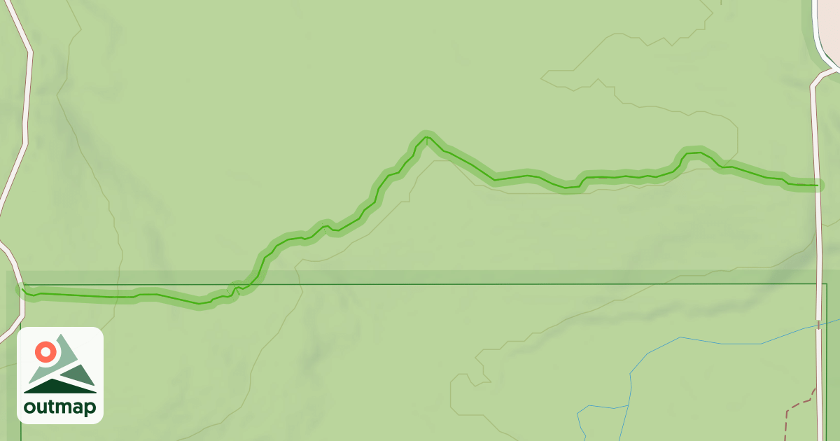 Map of Fred J. Cusimano Westside Overland Trail
