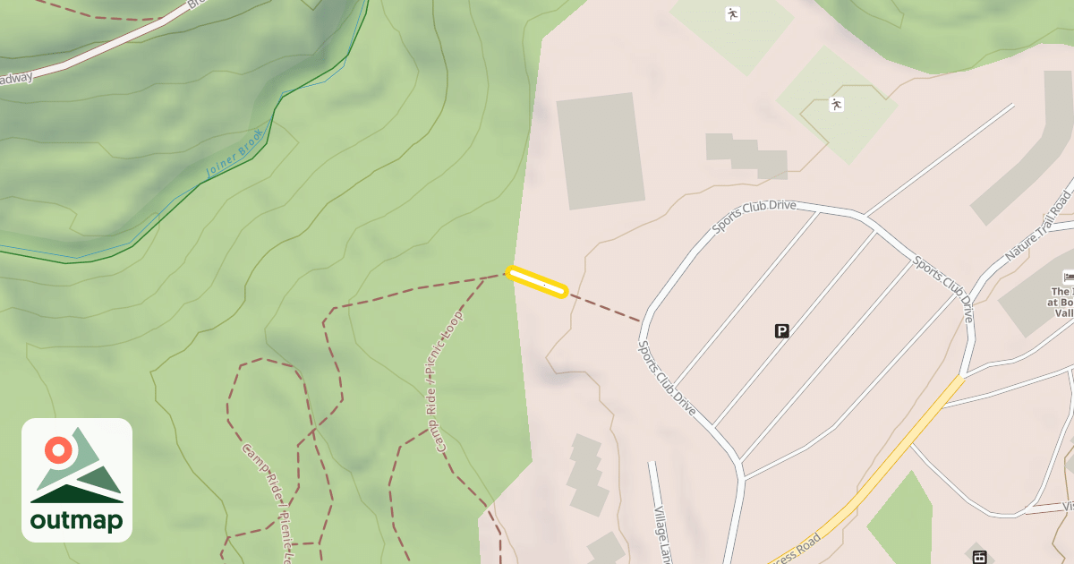 Map of Camp Ride Access