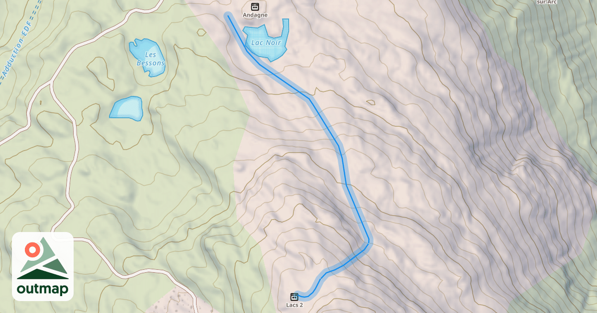 Map of Choucas