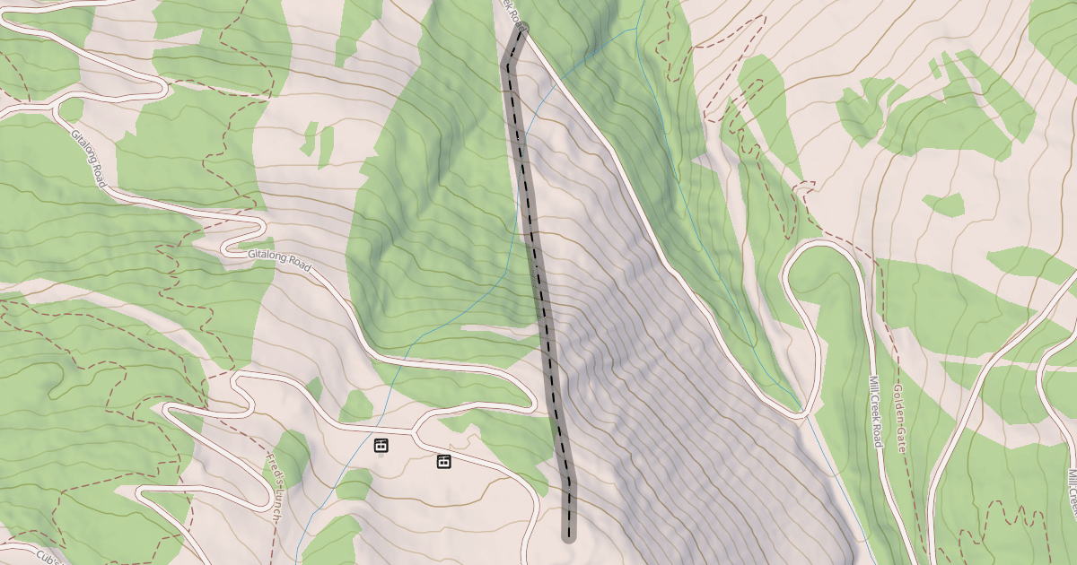 Map preview of Front Side Chutes