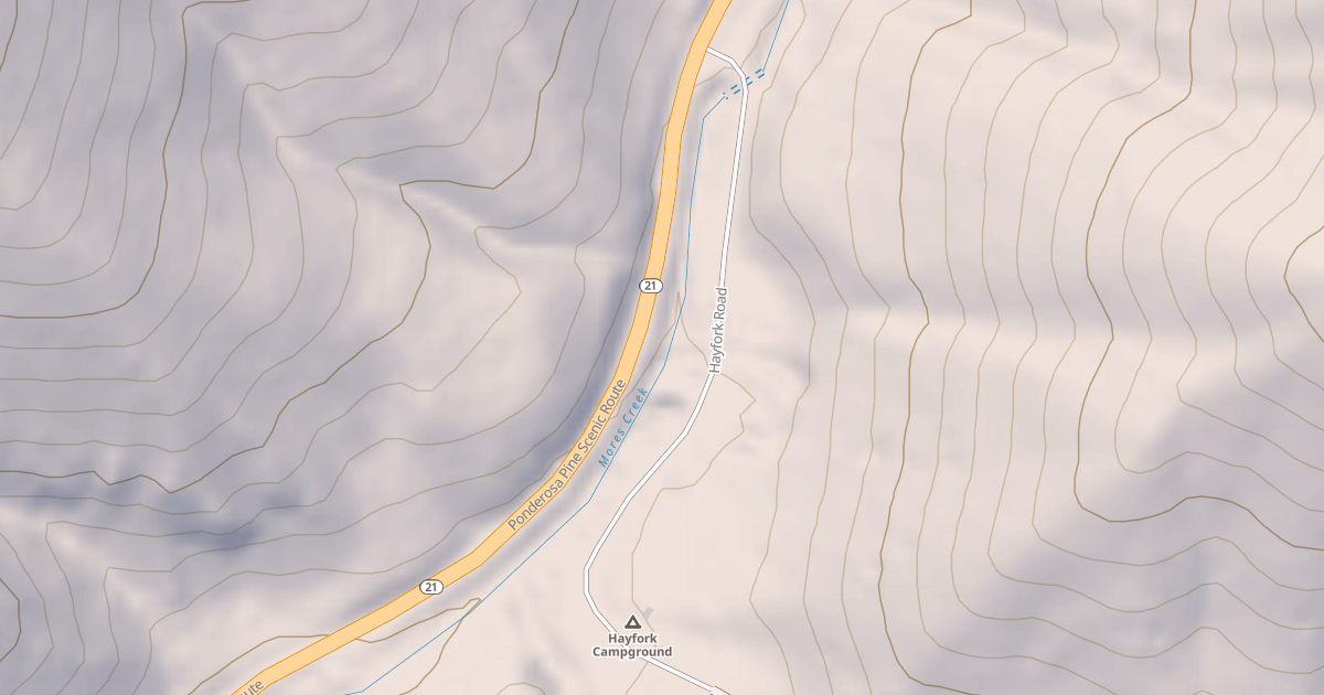 Map preview of HAY FORK CG