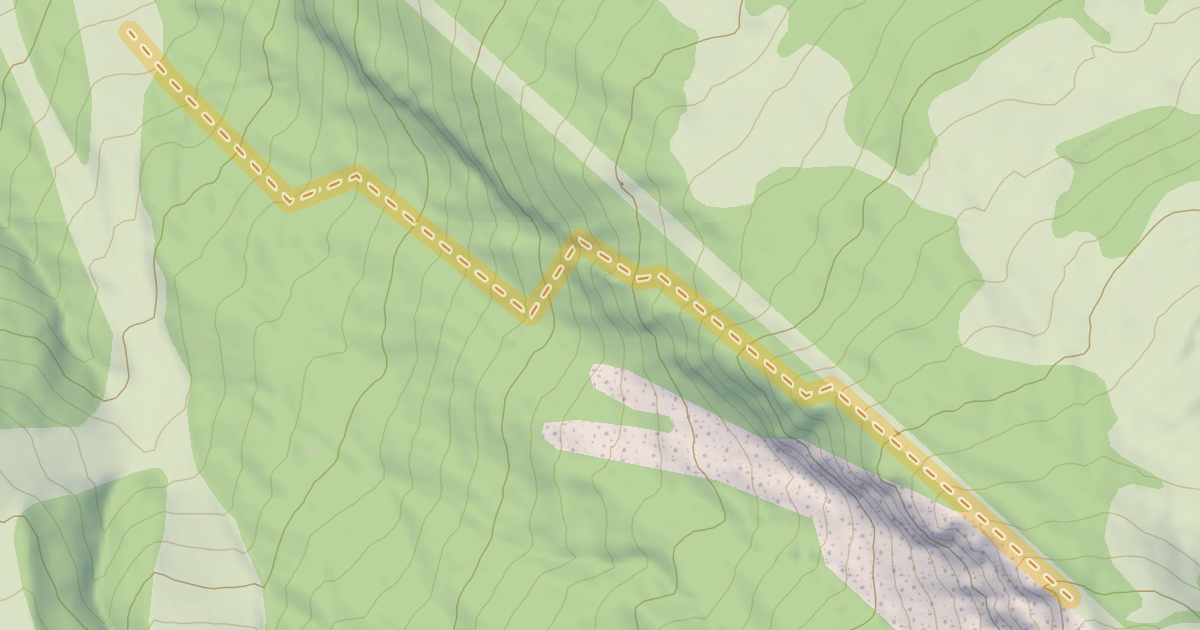 Map preview of Hors piste de Bouchiet