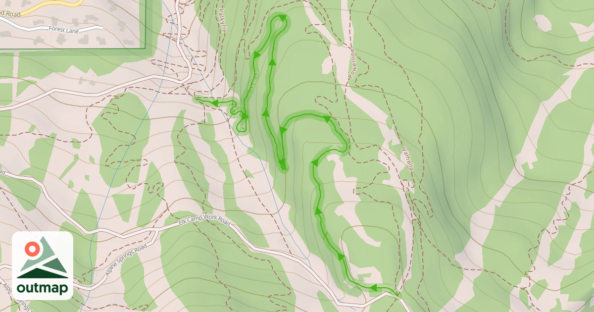 Map of Verde