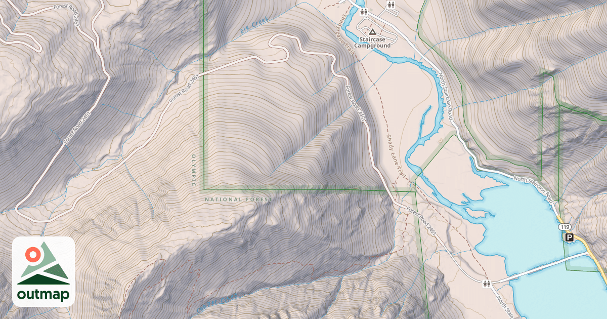 Map of DRY-COPPER CK TH CAUSEWAY