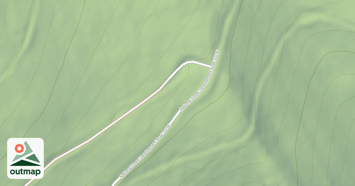Map of FISH CREEK