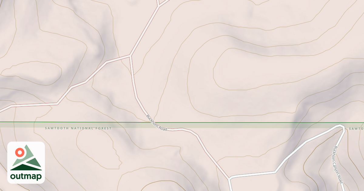 Map of MIKES CABIN