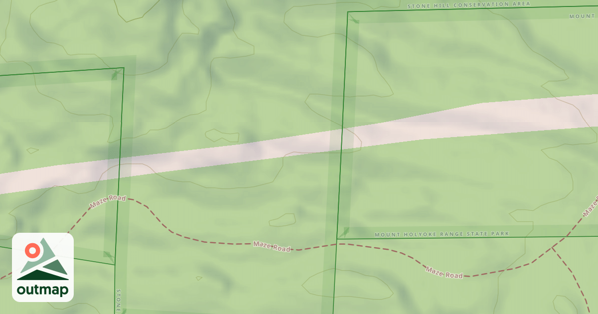 Map of Powerline Trail