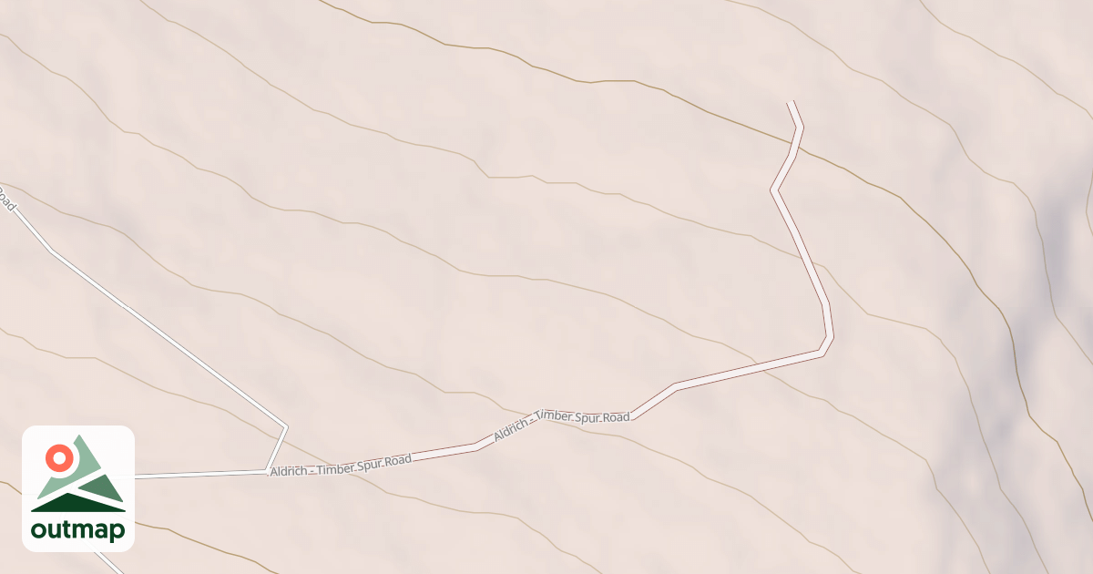 Map of ALDRICH - TIMBER SPUR