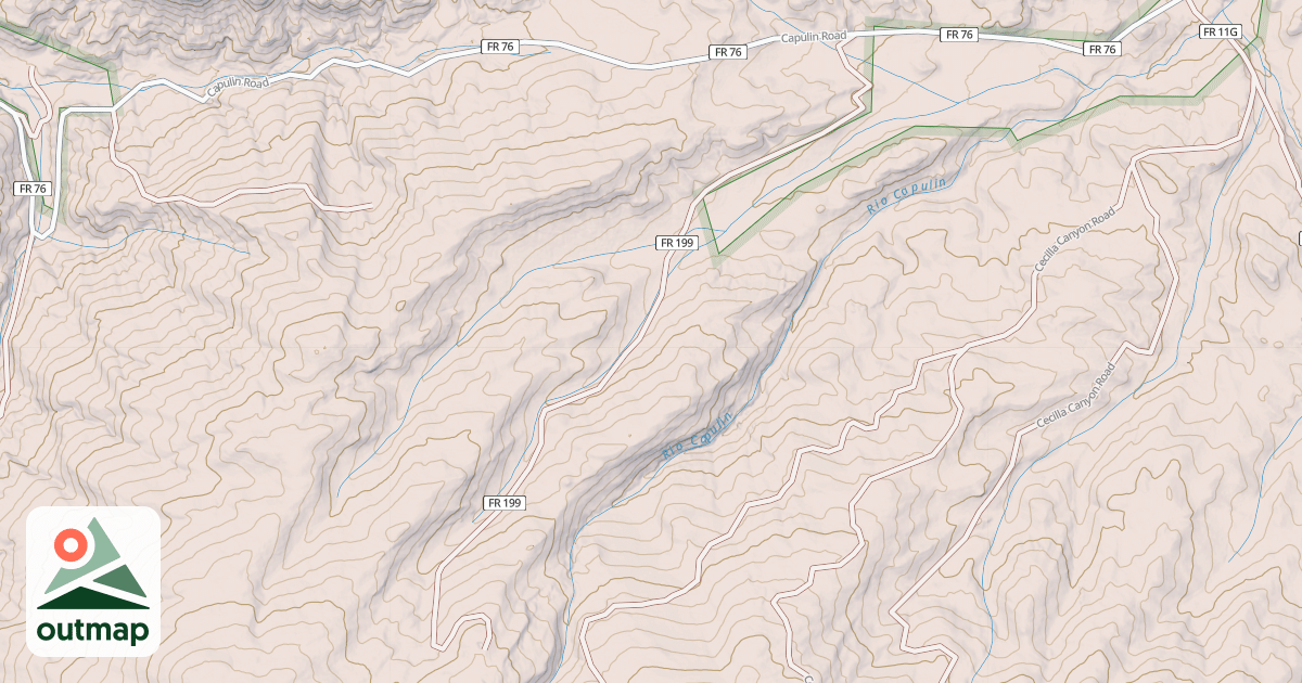 Map of CECILLIA PIT RD