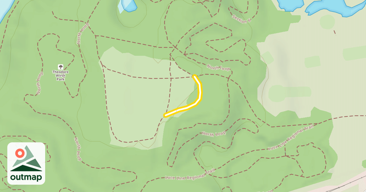 Map of Green Meadow Loop