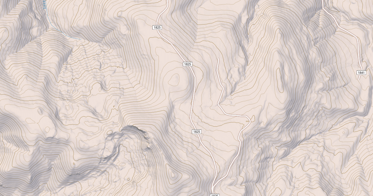 Map preview of CRATER MOUNTAIN