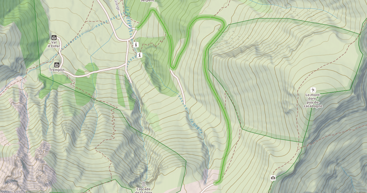 Map preview of Pan de la Grange