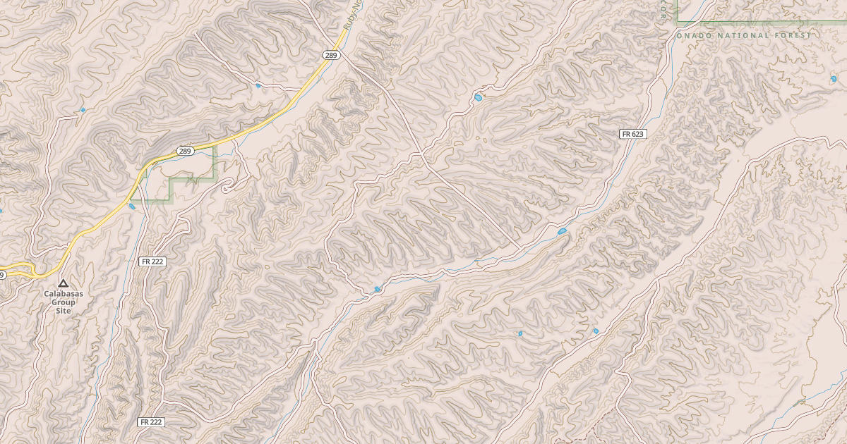 Map preview of PESQUEIRA CANYON