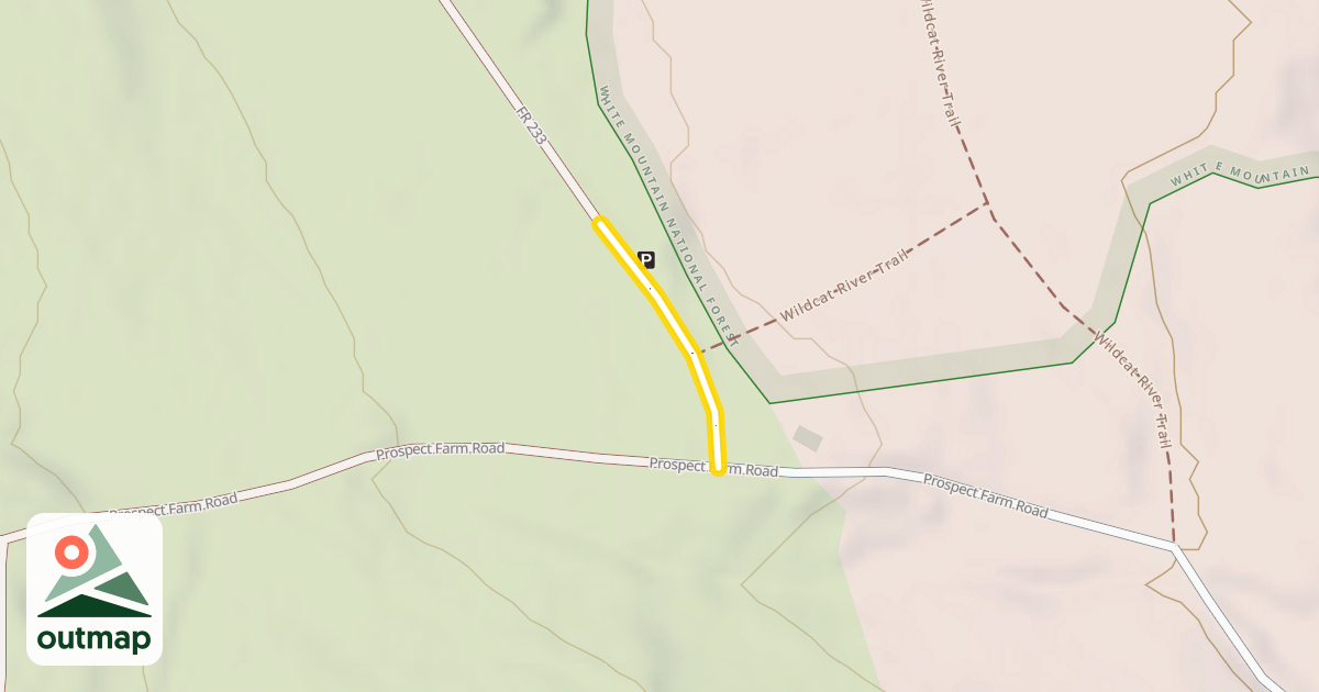 Map of FR 233