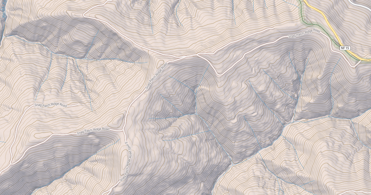 Map preview of SNAG PATCH RIDGE