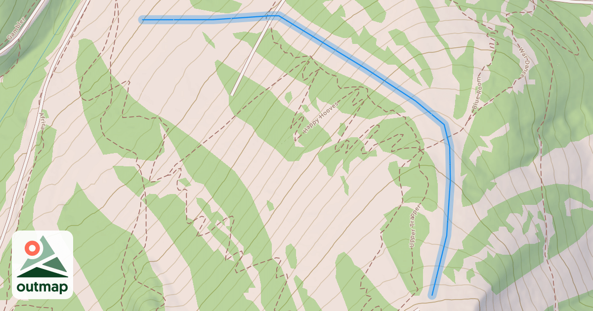 Map of Tippy's Tumble