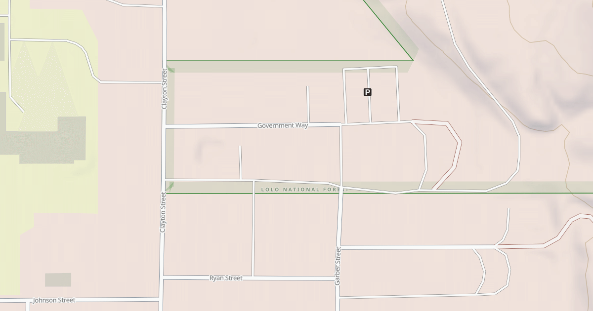 Map preview of PLAINS RANGER STATION