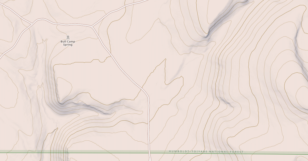 Map preview of BULL CAMP RD