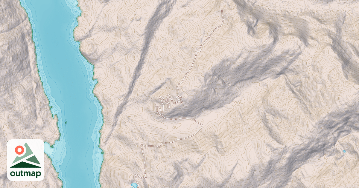 Map of TWIN LAKES