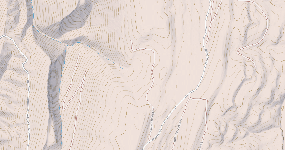 Map preview of HOBBLE SPUR B
