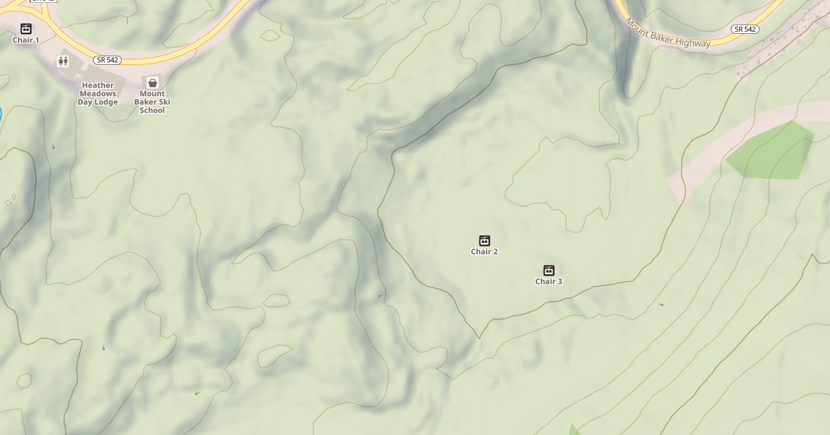 Map preview of HEATHER MEADOWS