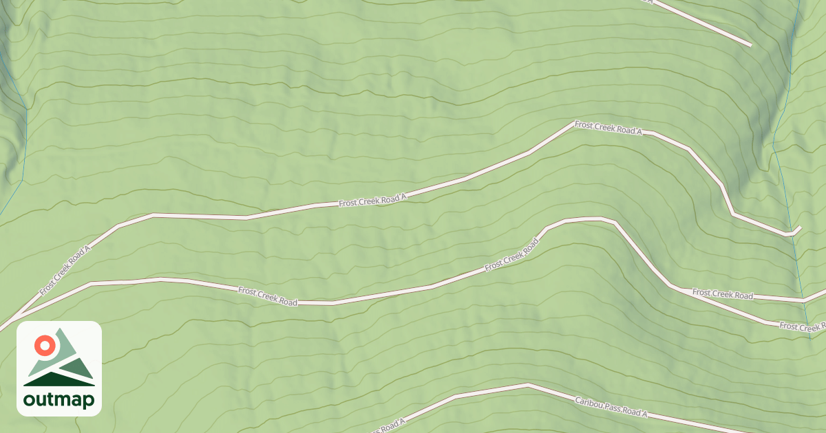 Map of FROST CREEK A