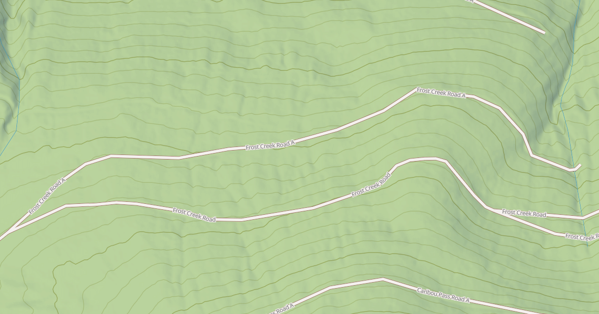 Map preview of FROST CREEK A