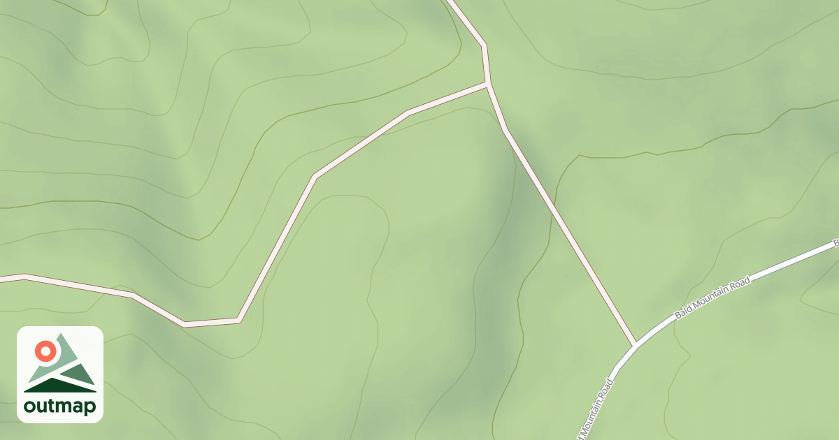 Map of Grassy Flat Loop