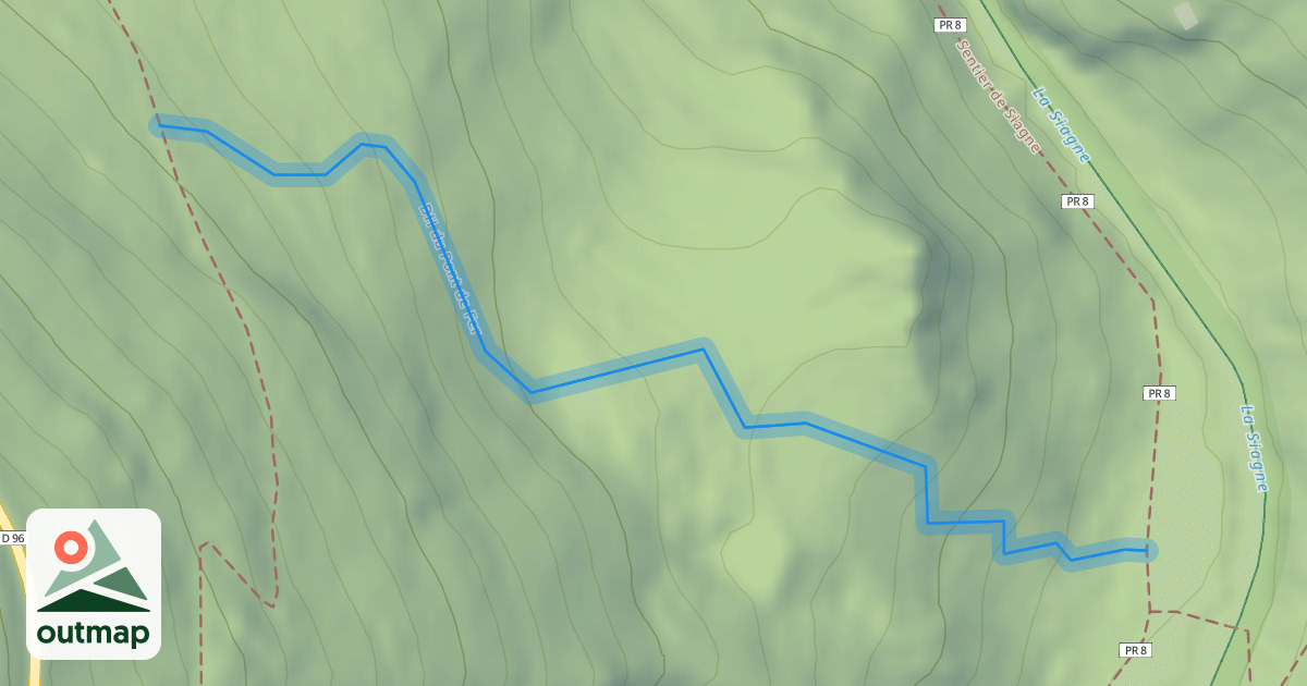 Map of DH du Pont de Fer