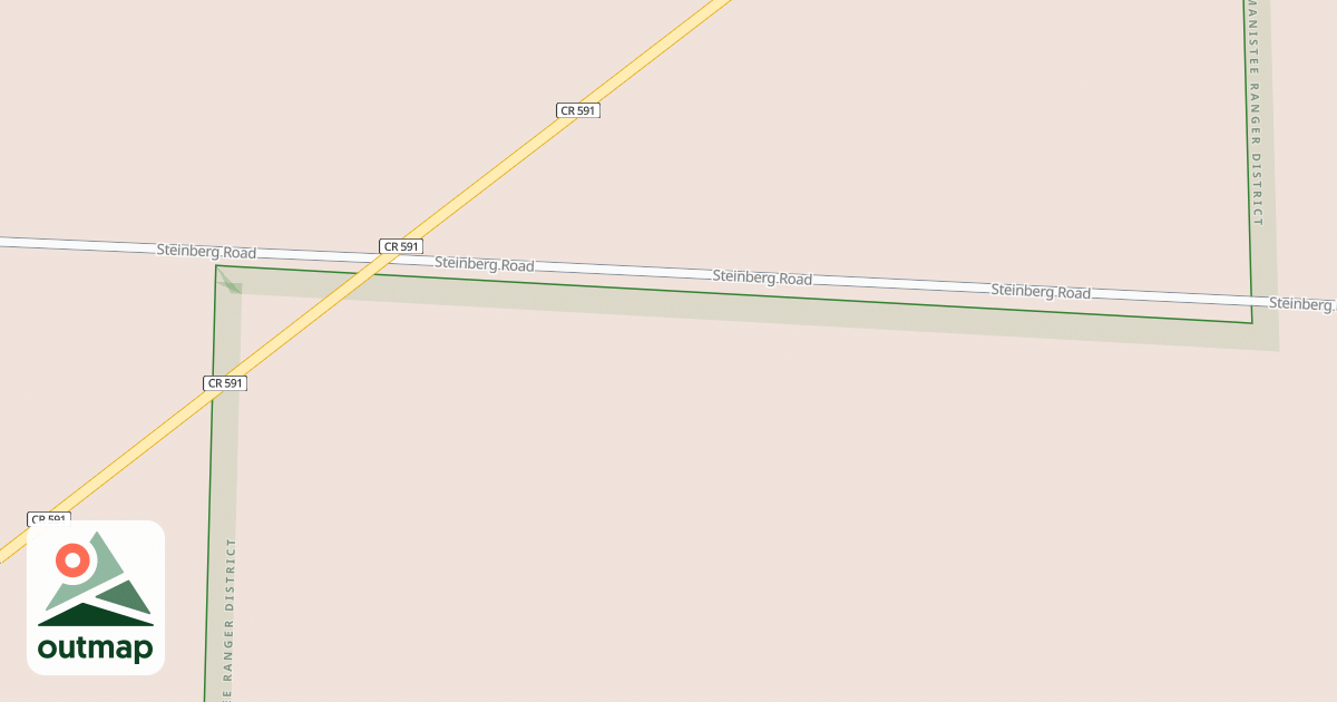 Map of STEINBERG HORSE/SNOW TRAILHEAD
