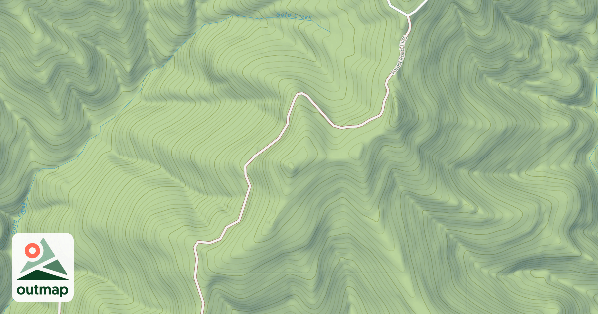 Map of GREEN MOUNTAIN RD