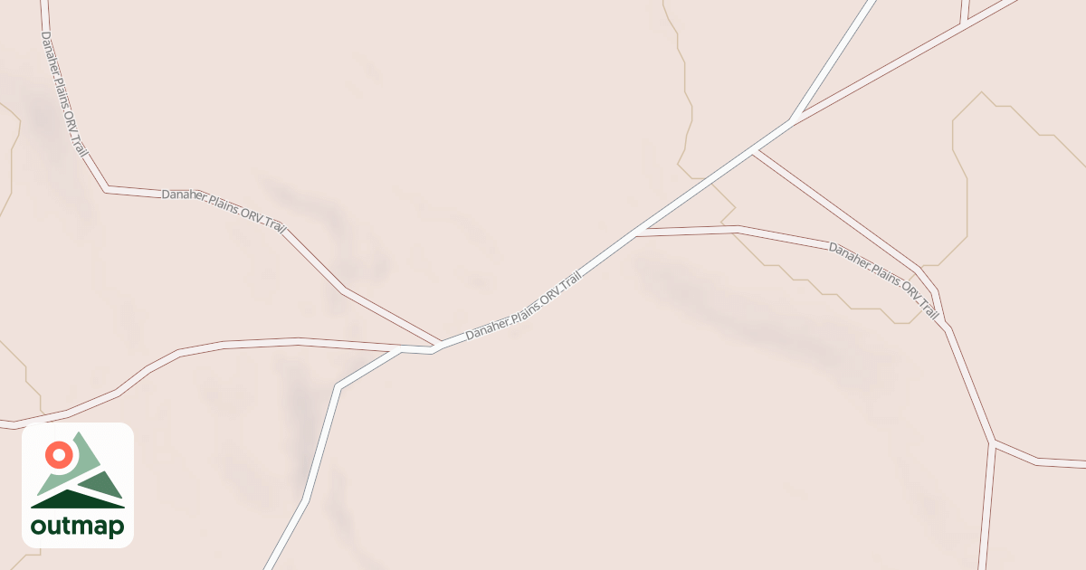 Map of Danaher Plains Trail
