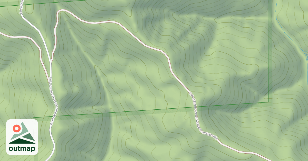Map of USFS National Forest System Roads {ED91975C-5939-4F8B-9026-DDD30290C25D}