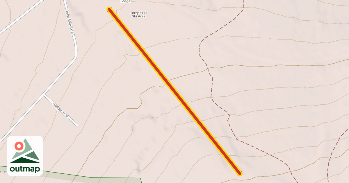 Map of Stewart Lift