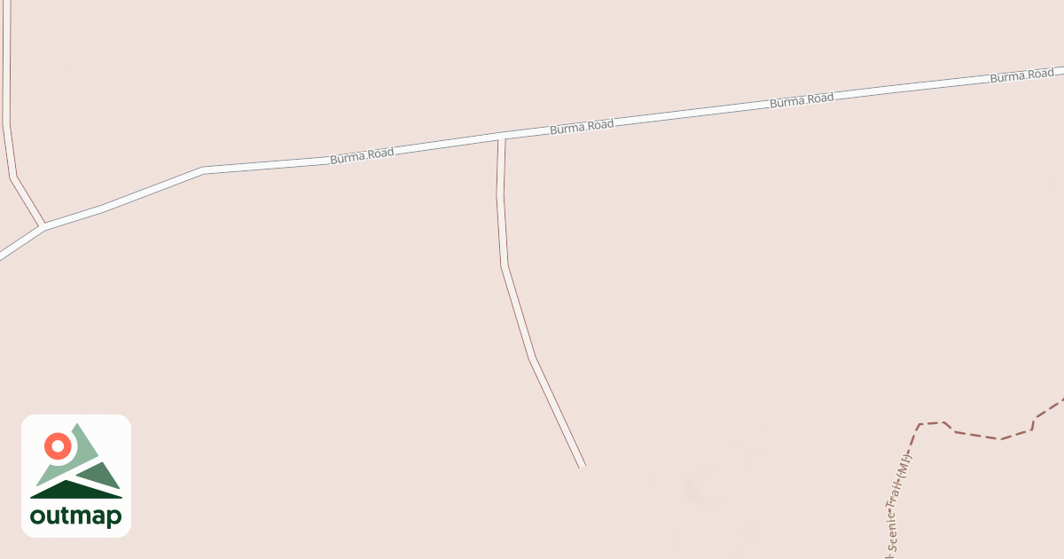 Map of BURMA GRADE SPUR C