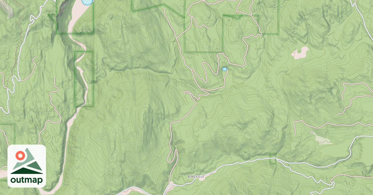 Map of MCDONALD MTN