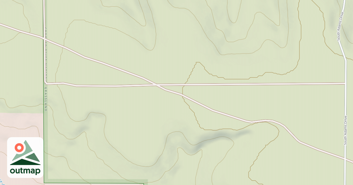Map of USFS Motor Vehicle Use Map Roads {537916EA-2502-4BF3-B24C-5381EB1917FA}