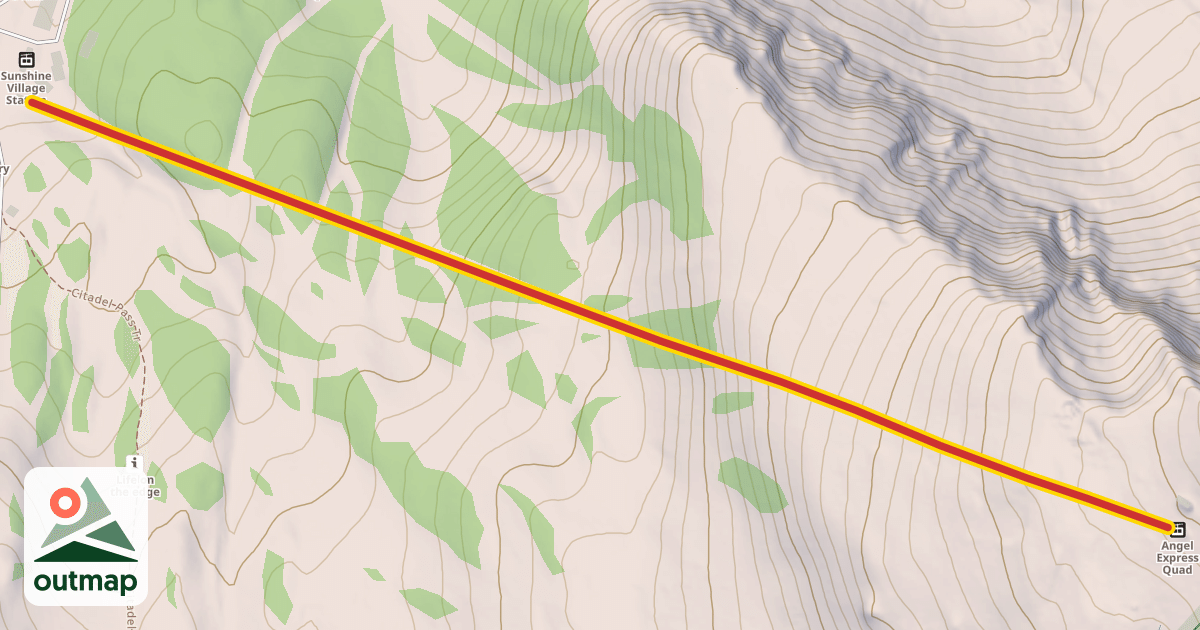 Map of Super Angel Express