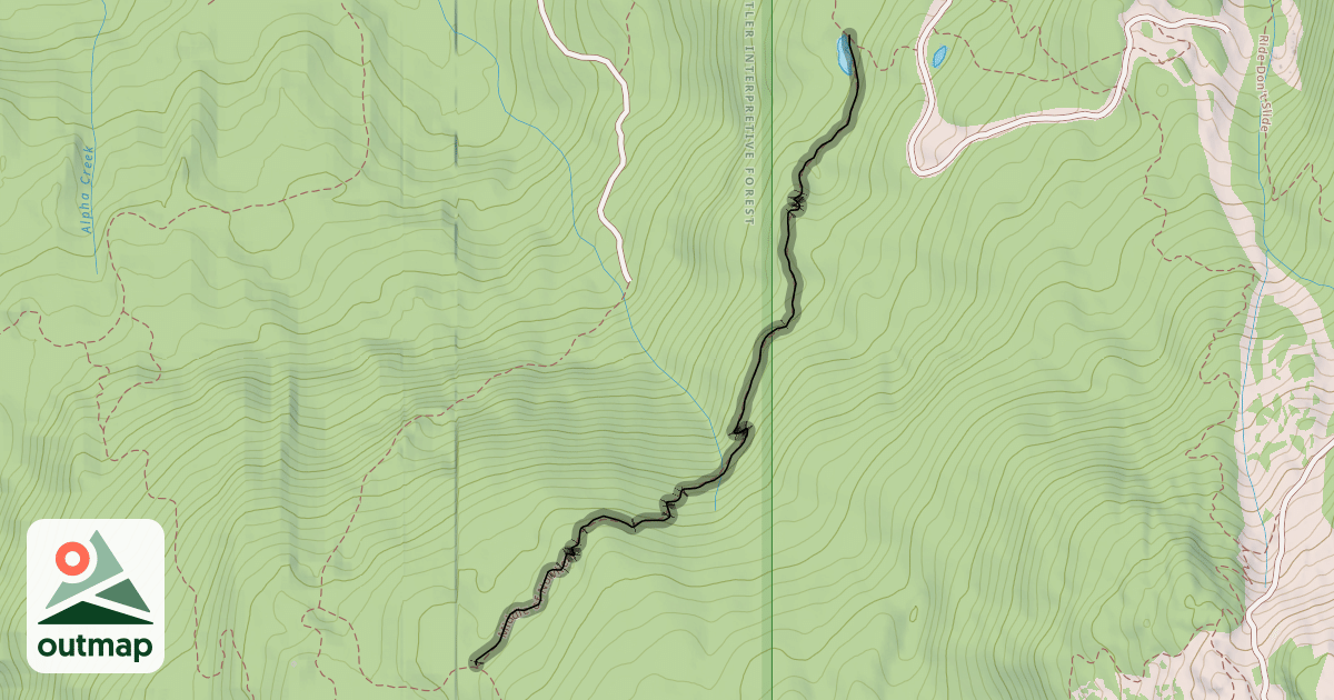 Map of Middle of Nowhere