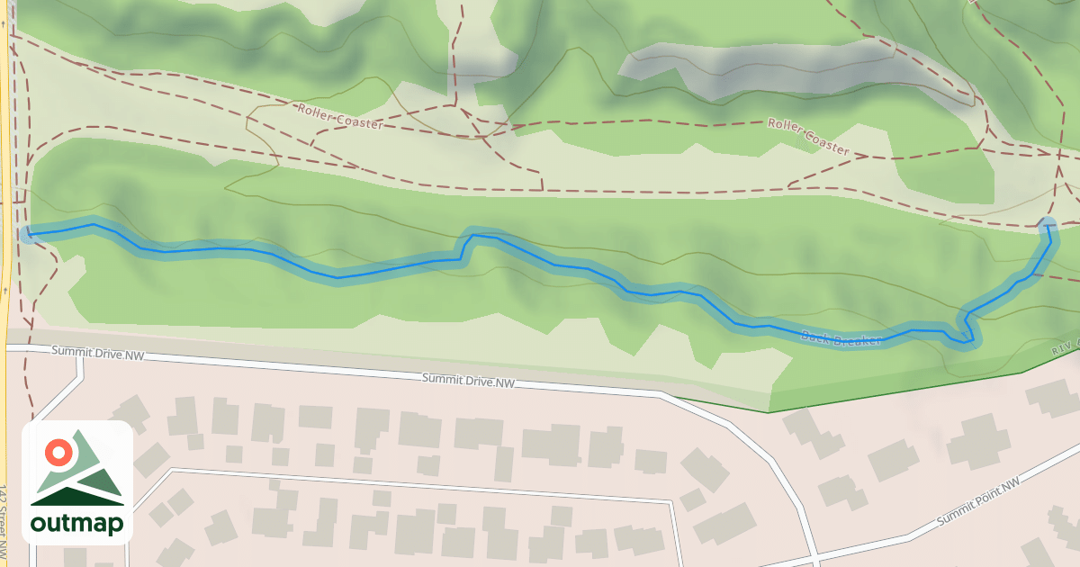 Map of Back Breaker