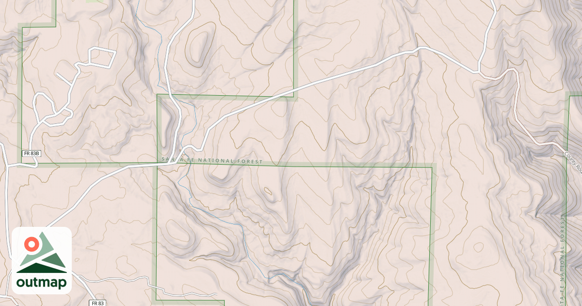 Map of USFS National Forest System Roads {F917733E-371A-4900-87BE-4246375097FD}
