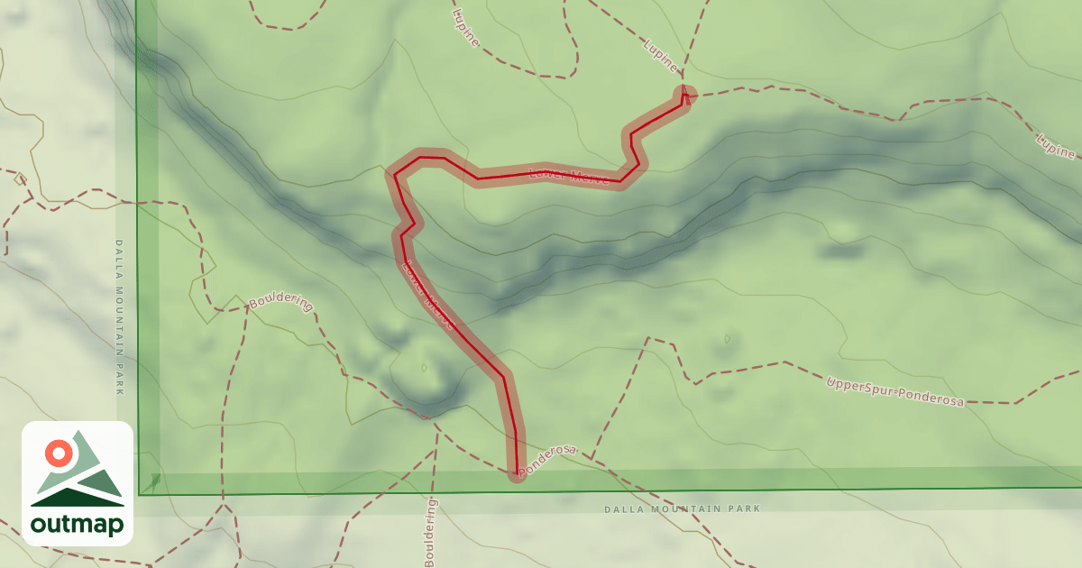 Map of Lower Merve