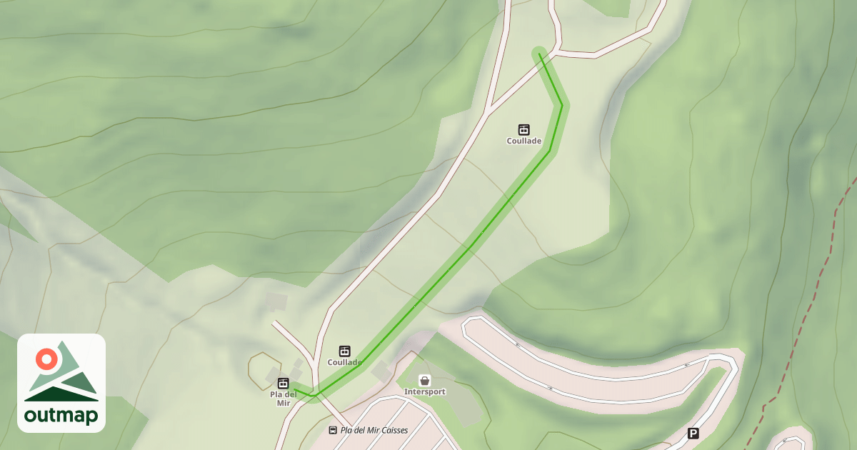 Map of Collade