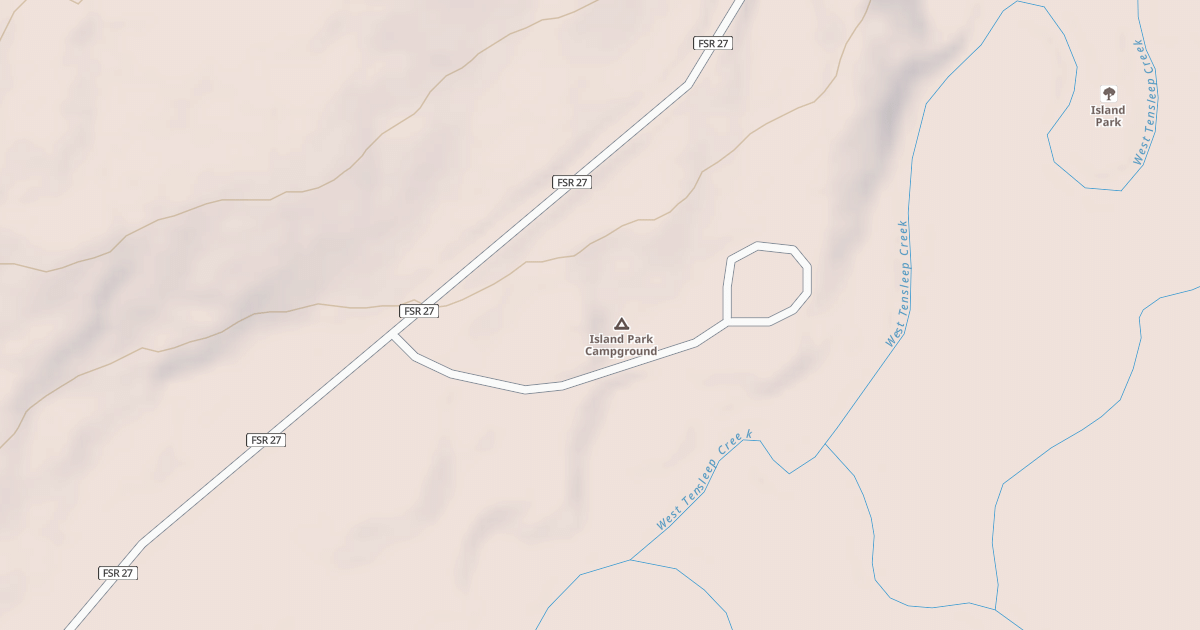 Map preview of ISLAND PARK C.G.